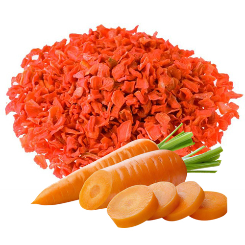 dehydrated carrot flakes
